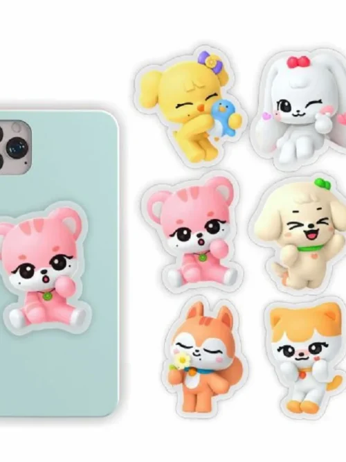 IVE MINIVE Cartoon Figure Mobile Phone Holder