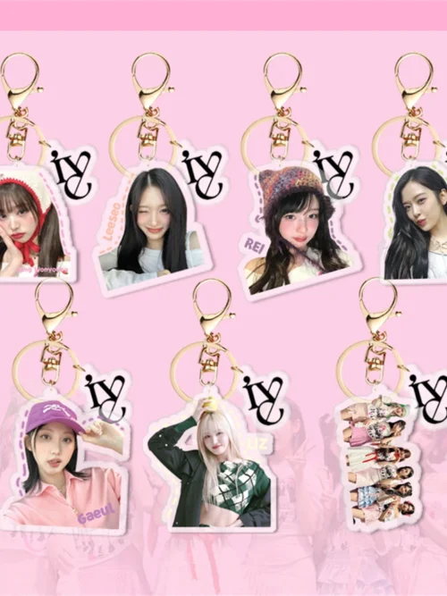 IVE Acrylic Figure Keyrings