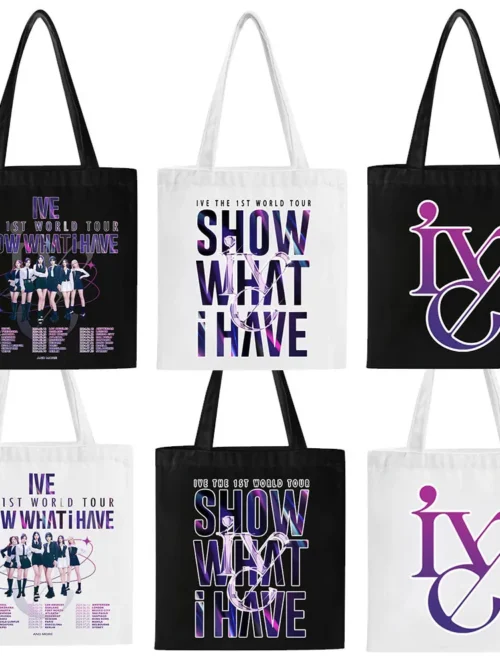 IVE Canvas Handbag The 1st World Album